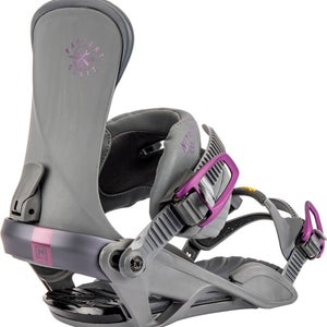 Nitro Ivy Snowboard Bindings Women's Small/Medium (US 5.5-10.5) Factory Craft