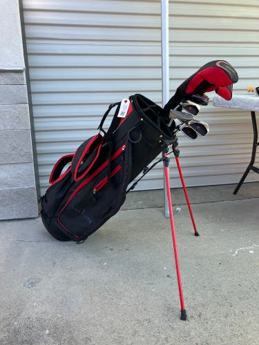 Men's Top Flite Clubs (Full Set) Left Hand Regular Flex 10 Pieces (Used)