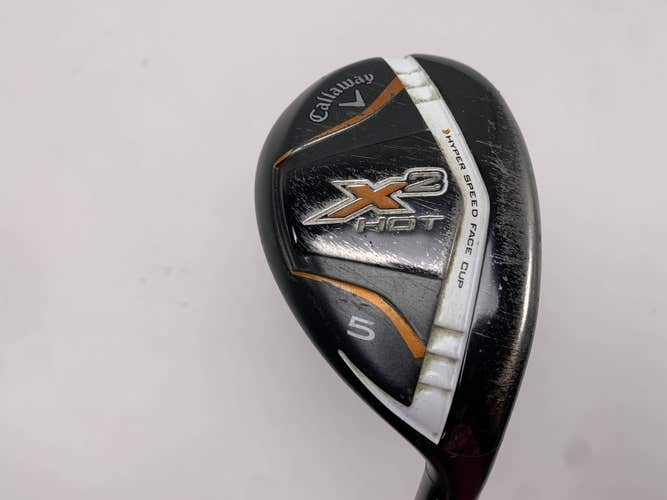 Callaway X2 Hot 5 Hybrid 25* 60g Regular Graphite Mens RH Oversize Grip