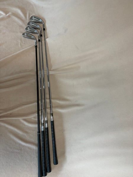 Taylormade Rac Graphite Shaft Men's TaylorMade Rac Right Handed Iron Set Regular Flex 4 Pieces ...