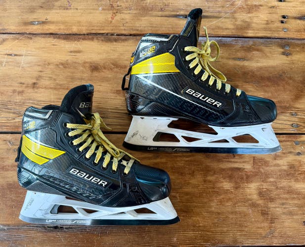Bauer Pro Custom Supreme UltraSonic Goalie Slates Size 10 1/4 E