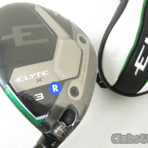 Callaway Elyte X Fairway 15° 3 Wood Mitsubishi Vanquish 5 Regular +Cover  NEW