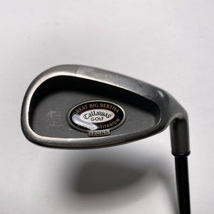 Callaway Big Bertha Tungsten Titanium Pitching Wedge PW RCH 96 Light Graphite RH