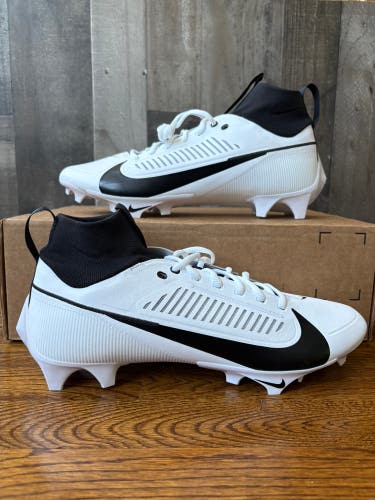 Nike Vapor Edge Pro 360 2 TB FN7759-100 White Black Football Cleats Mens Size 13