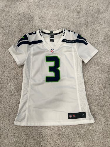 White Small Women's Nike IIHF PRO STOCK Jersey (Used)