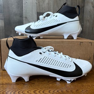 Nike Vapor Edge Pro 360 2 TB FN7759-100 White Black Football Cleats Mens Size 9