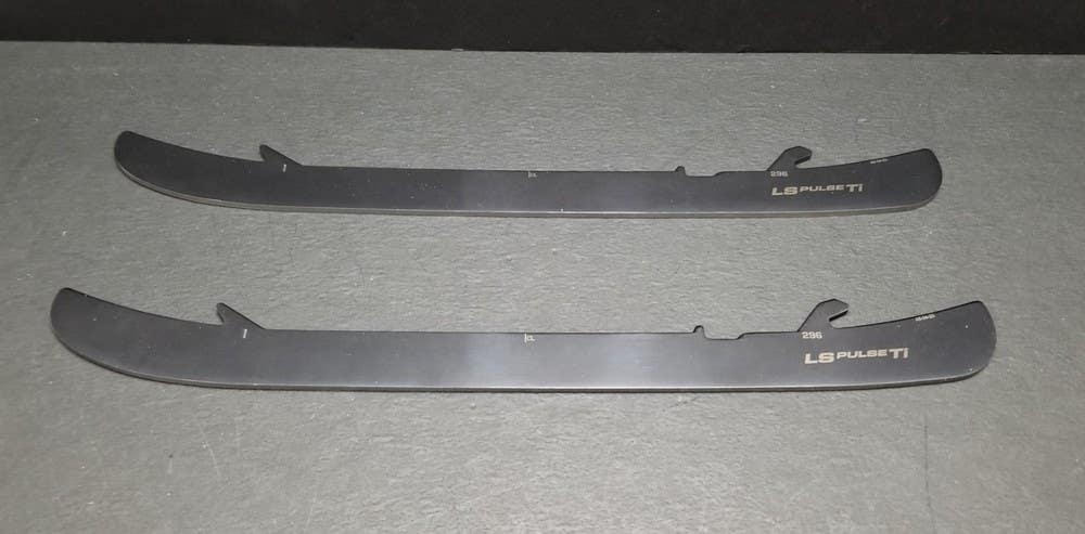 Bauer TUUK LS PULSE TI EDGE BLACK Hockey Skate Steel Runners 296 Blades