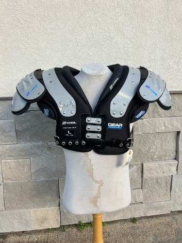 Large Youth Gear Pro Tec Z-Cool Shoulder Pads (Used)