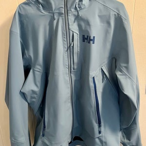 Blue Men's Medium Helly Hansen Verglas Backcountry Jacket