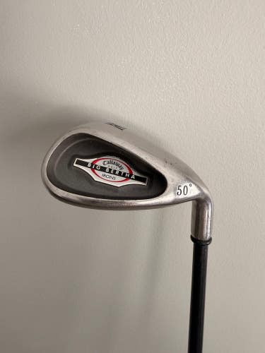 Callaway 2002 Big Bertha Gap Wedge 50 RCH 85g Stiff Flex 35.25 NICE