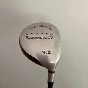 Taylormade Burner SuperSteel Driver 9.5 Bubble 90g Stiff Flex 43.25 NICE