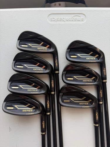 Honma Beres 09 Black Iron Set 5-11 ARMRQ FX Regular Flex +1/4 NEAR MINT