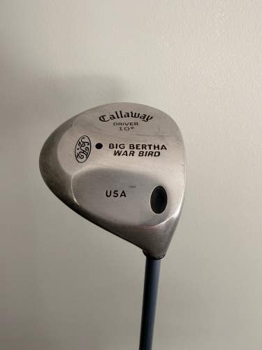 Callaway Big Bertha WarBird Driver 10 Regular Flex 43.5
