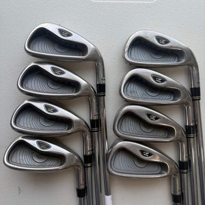 Taylormade R7 XD Iron Set 3-PW Stiff Flex +2 NICE