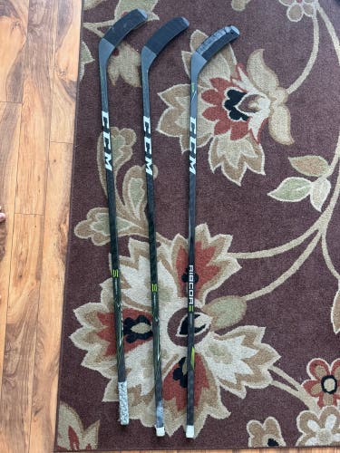 Senior CCM Ribcor Trigger ASY Left Hand Hockey Stick PM9 110 Flex (Used)