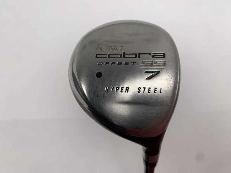 Cobra SS Hyper Steel Offset 7 Fairway Wood 21* Graphite Design 50g Stiff Mens RH