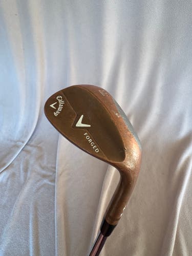 Men's Callaway V Forged Right Handed Wedge Regular Flex 58 Degree Steel Shaft (Used)