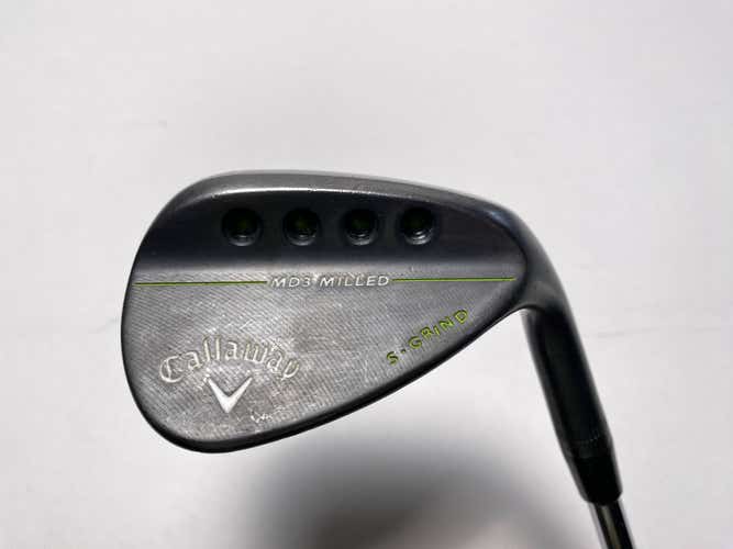 Callaway MD3 Milled Black S-Grind Wedge 50* 10 Bounce TT DG Wedge Steel Mens RH