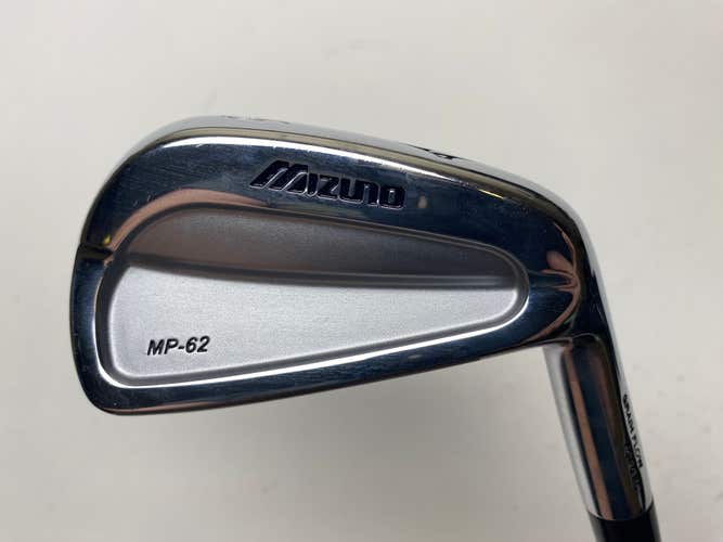Mizuno MP 62 Single 6 Iron Dynamic Gold S300 Stiff Steel Mens RH Midsize Grip