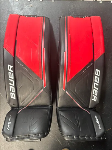 32" Bauer Supreme M5 Pro Goalie Leg Pads (Used)