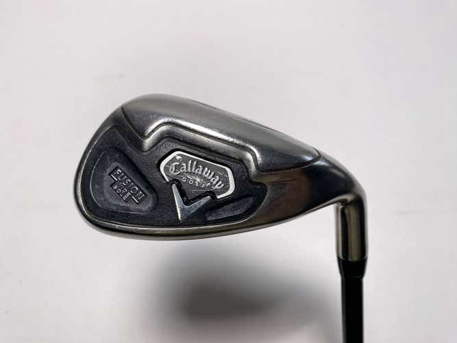 Callaway Fusion Wide Sole Sand Wedge SW 75g Regular Graphite Mens RH