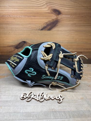 Rawlings Heart of the Hide RH Infield Baseball Glove 12" (Used) Customized