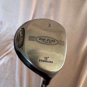 Men's Top Flite Tour Right Handed Fairway Wood Regular Flex 3 Wood (Used)