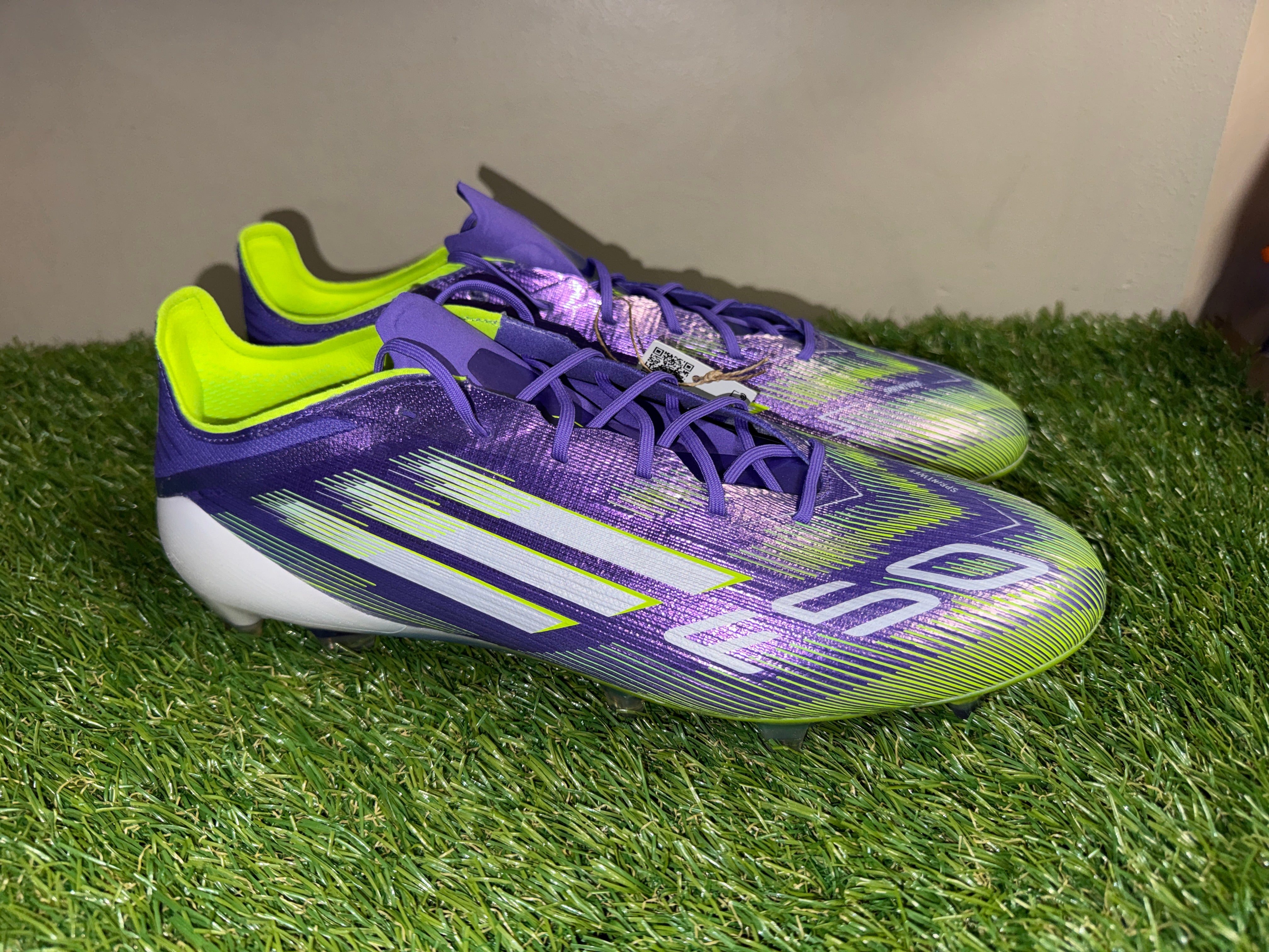 Adidas F50 Elite FG Firm Ground Soccer Cleats Purple Rush JH7615 Mens Size 12 Adidas F50 Elite Firm Ground Cleats Soccer JH7615 Purple main image 3