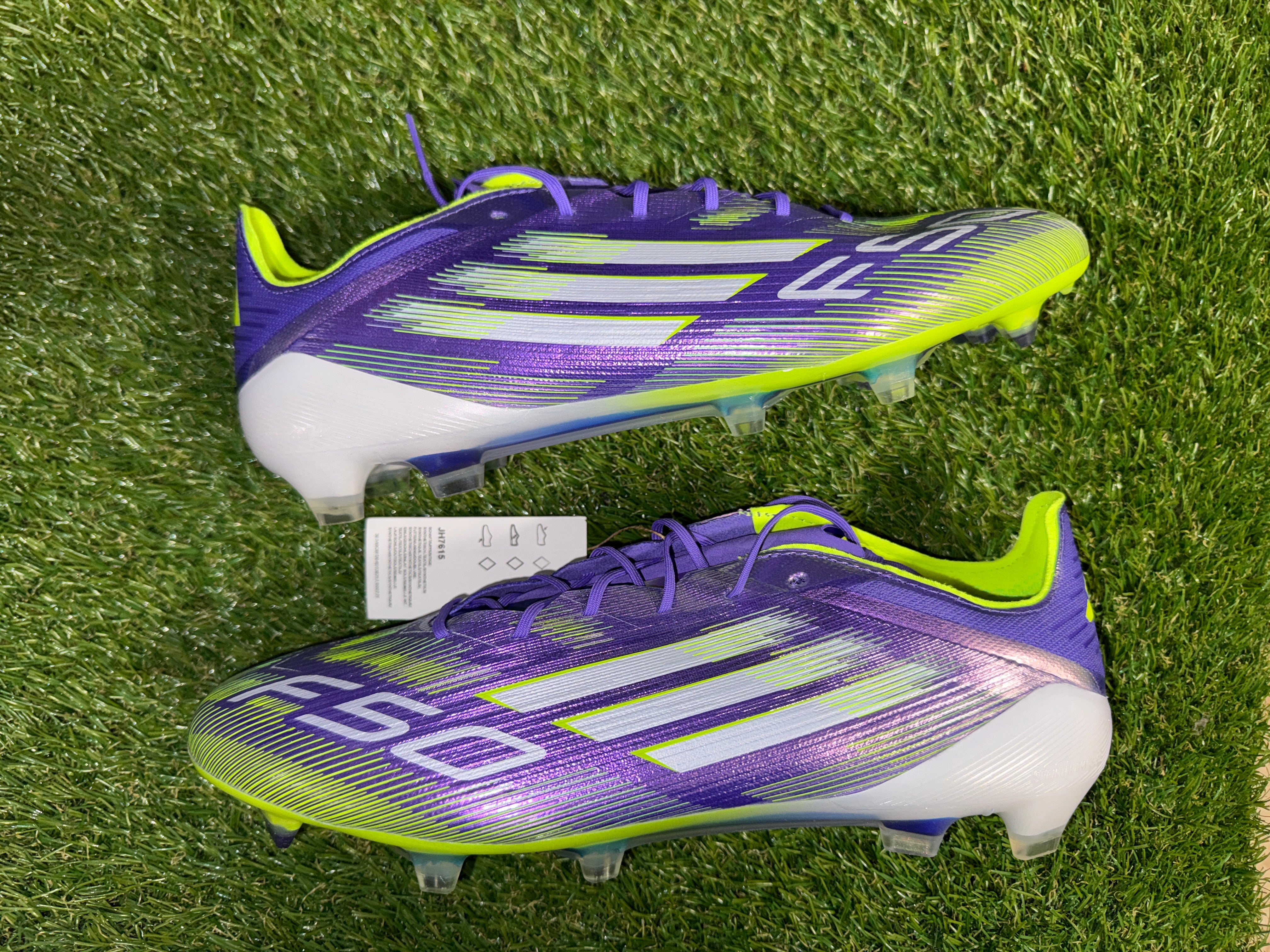 NEW Adidas F50 Elite SG Soccer Cleats INSOLES JH7615 Size 12 Purple adidas F50 Elite Firm Ground Cleats - Purple | Free Shipping  main image 2