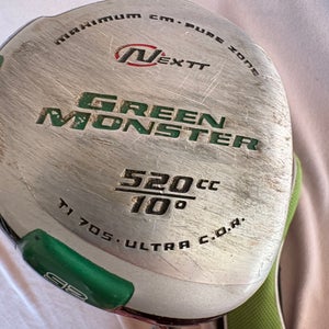 Men's Next Green Monster Right Handed Driver Regular Flex 10 Loft (Used)