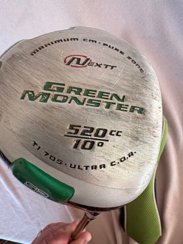 Men's Next Green Monster Right Handed Driver Regular Flex 10 Loft (Used)