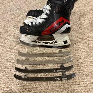 2023 CCM JetSpeed FT6 Pro Hockey Skates Regular Width Size 4 (Used)