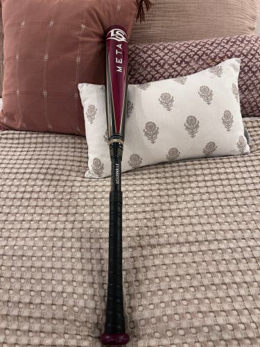 2025 Louisville Slugger Meta Composite BBCOR Certified Bat (-3) 28 oz 31" (Used)