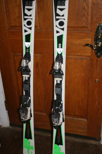 All Mountain 144 cm VOLKL 86 Skis With Marker Adustable Bindings