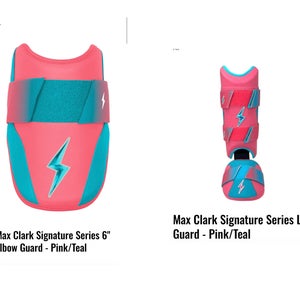 Bruce Bolt Max Clark Elbow Guard & Leg Guard Bundle | Adult | New | Signature Series