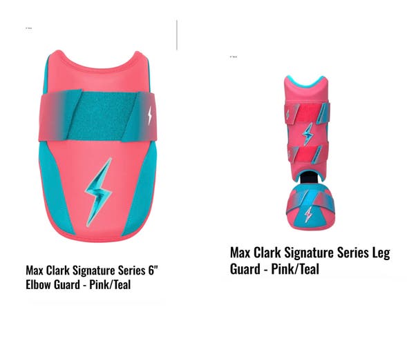 Bruce Bolt Max Clark Elbow Guard & Leg Guard Bundle | Adult | New | Signature Series