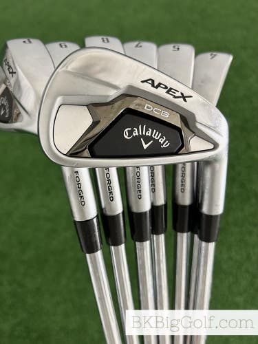 Callaway Apex 21 DCB Forged Iron Set 4-P / NS Pro Modus Tour 120 Extra Stiff
