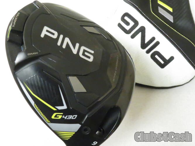 PING G430 LST Driver 9° Alta CB 55 Black Regular Flex +Cover .. Near MINT
