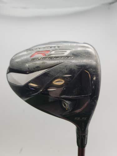 2010 TAYLORMADE R9 SUPERTRI DRIVER 9.5* STIFF ALDILA REAX 60 FAIR