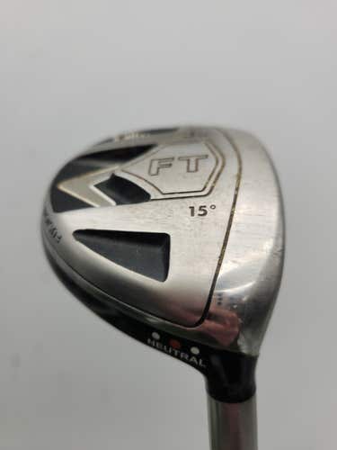 2008 CALLAWAY FT 3 WOOD 15* XSTIFF FUJI FIT ON 370 GOOD