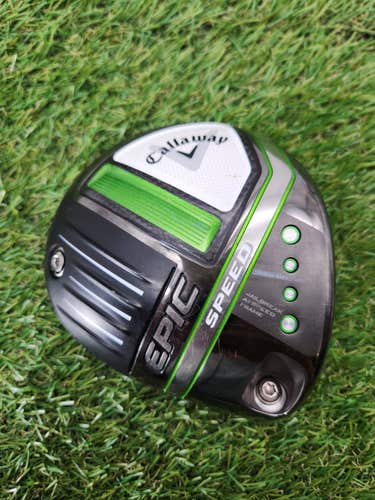 2021 CALLAWAY EPIC SPEED DRIVER 10.5* CLUBHEAD ONLY +HC VERYGOOD