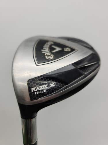 LEFTY 2011 CALLAWAY RAZR X BLACK 5 WOOD SENIOR CALLAWAY GRAPHITE FAIR