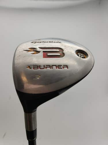 LEFTY 2008 TAYLORMADE BURNER 3 WOOD 15* REG REAX 49 FAIR