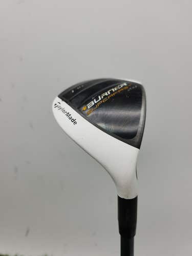 2012 TAYLORMADE BURNER SUPERFAST 2.0 3 HYBRID 18* STIFF TM REAX 60 GOOD