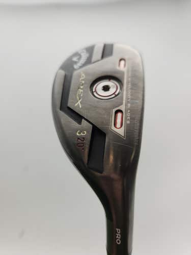2021 CALLAWAY APEX PRO 21 3 HYBRID 20* STIFF PROJECTX CATALYST 75 +HC GOOD