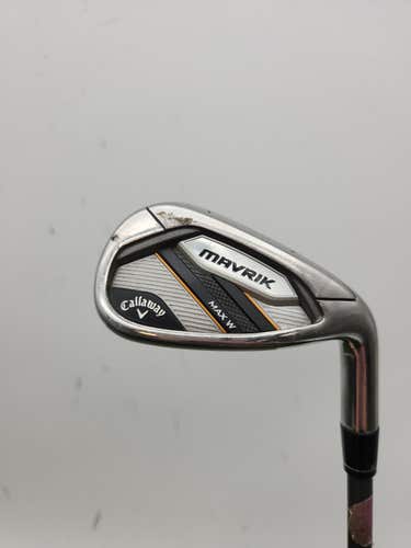 2020 CALLAWAY MAVRIK MAX PITCHING WEDGE REG AEROTECH STEELFIBER 34.5" GOOD