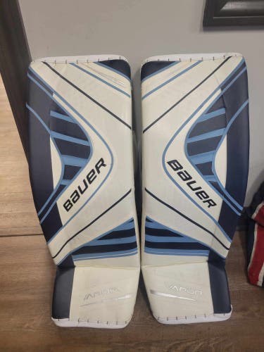 Medium Bauer Supreme 1S OD1N Goalie Leg Pads (Used)
