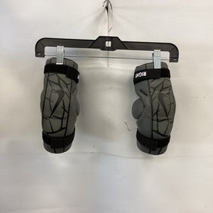 Used Nike VAPOR LT Lacrosse Arm Pads/Guards Grey MD 11851-S000042686