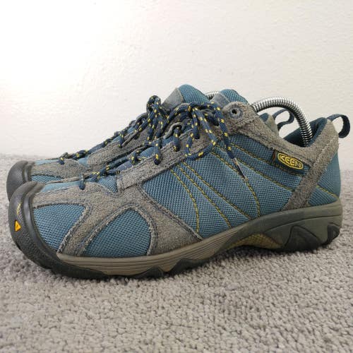 Keen Ambler Trail Hiking Womens Size 10 Shoes Blue Low Top Lace Up
