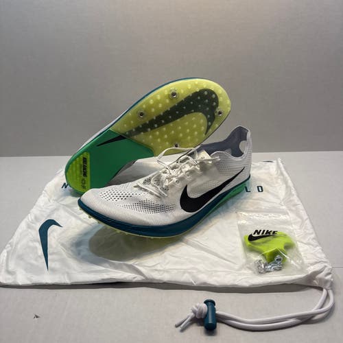 Nike ZoomX Dragonfly 2 White US Size 12 Track Distance Running Spikes New